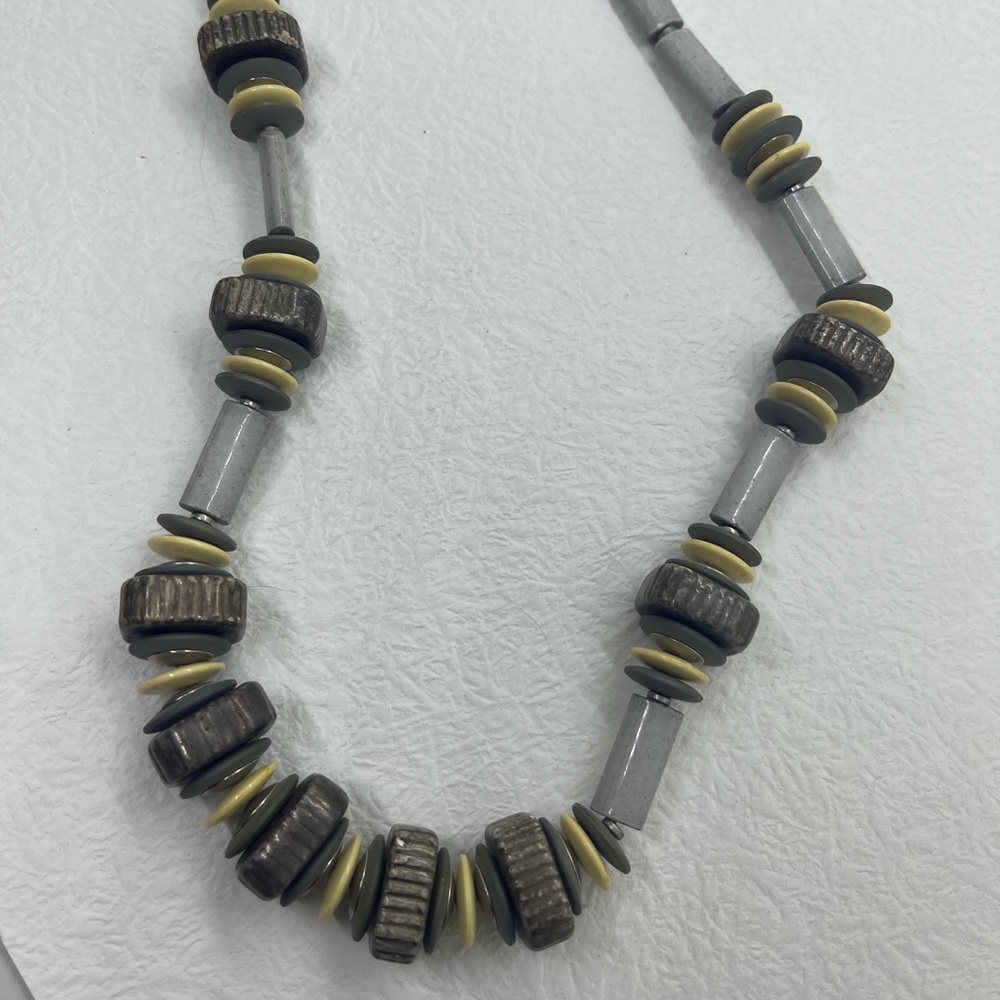 Boho beaded necklace